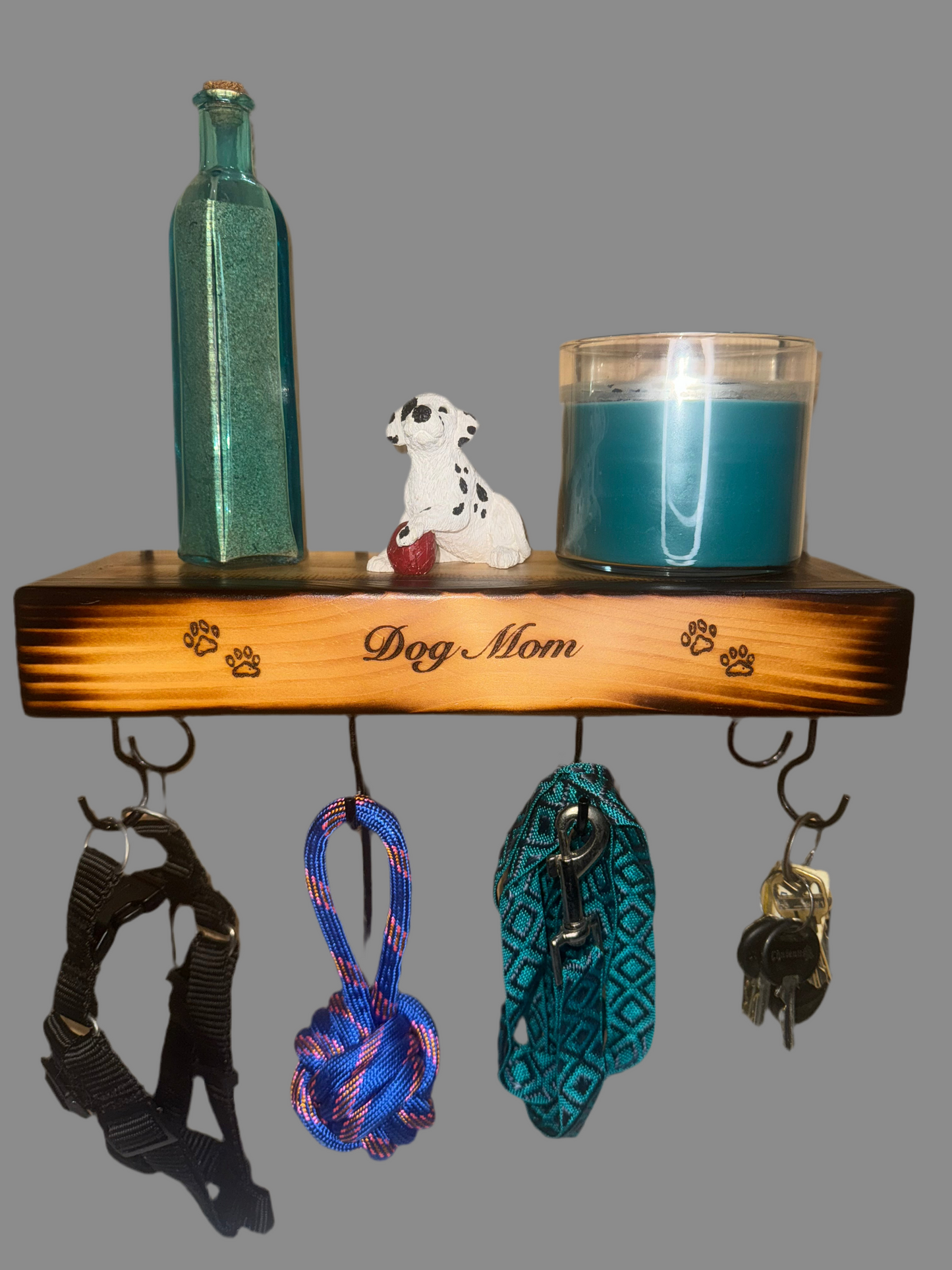Dog Mom Floating Shelf 1 of 1 (with some imperfections you see in the pictures)