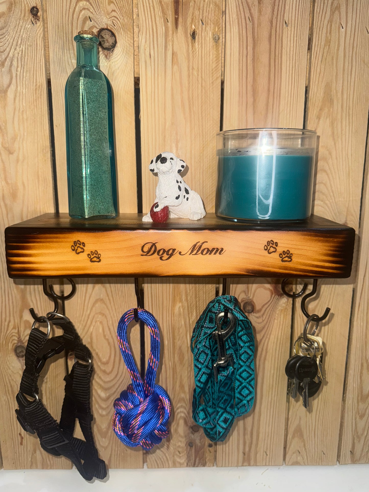 Dog Mom Floating Shelf 1 of 1 (with some imperfections you see in the pictures)