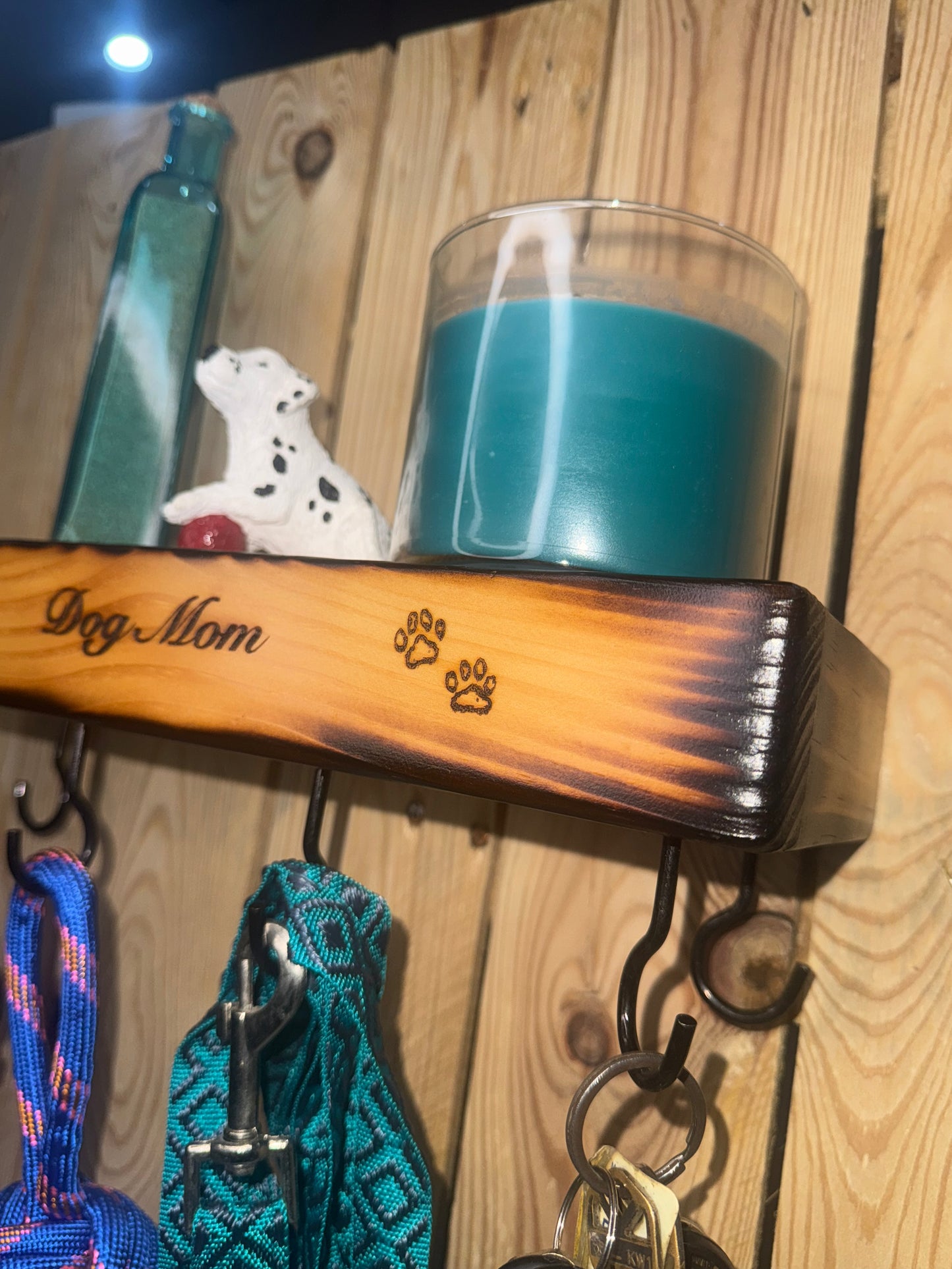 Dog Mom Floating Shelf 1 of 1 (with some imperfections you see in the pictures)