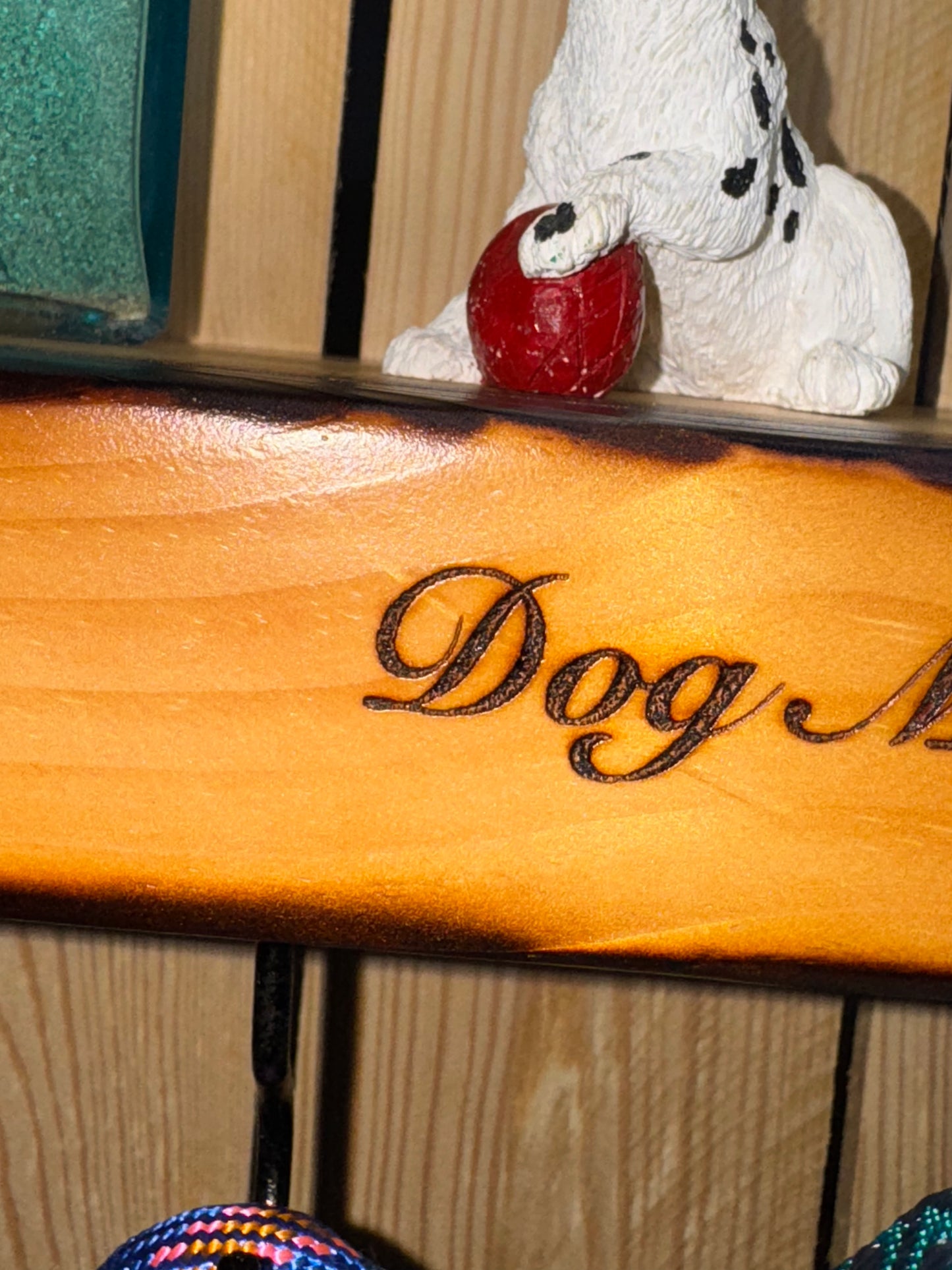 Dog Mom Floating Shelf 1 of 1 (with some imperfections you see in the pictures)