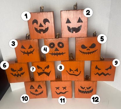 Halloween Pumpkin Blocks
